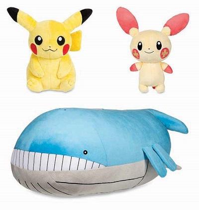 Pokemon Center Plushies