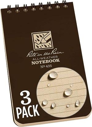 Rite in the Rain All-Weather Pocket Notebook