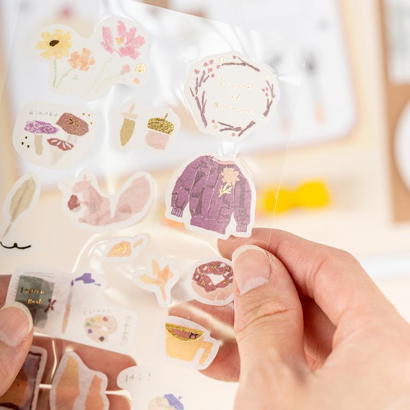 Autumn Floral Sticker