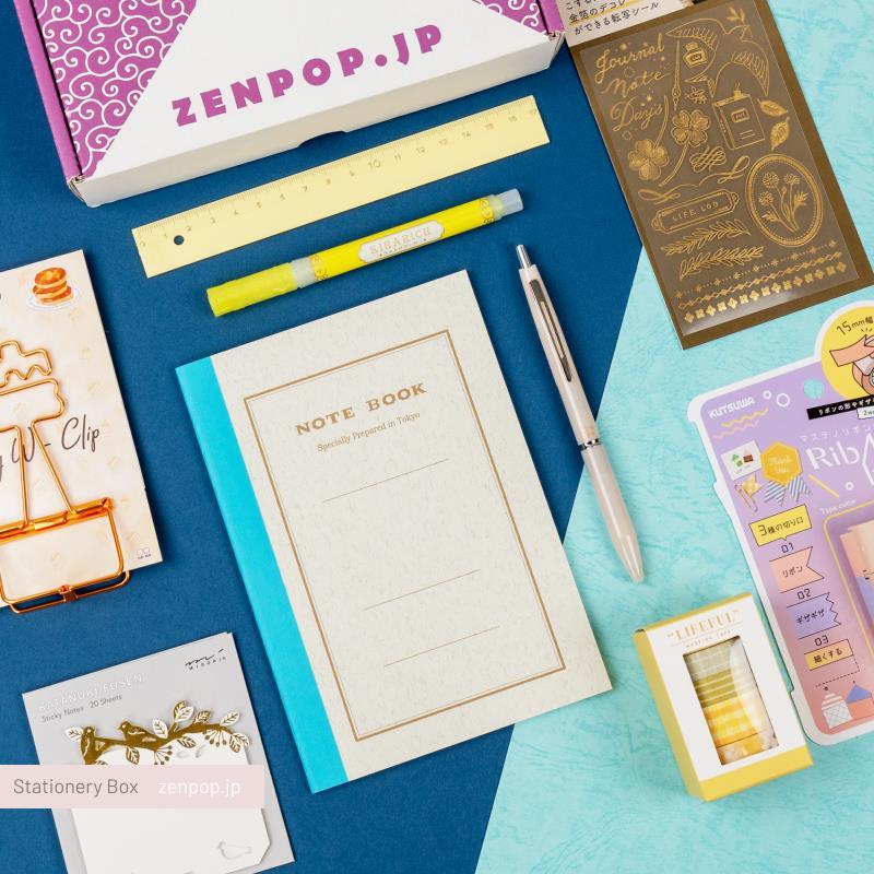 The Best Japanese Stationery Subscription Box - Direct from the source! -  ZenPop