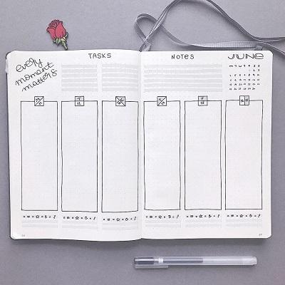 Simplify Your Bullet Journal Layouts