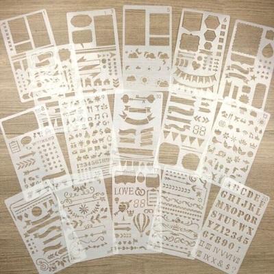 Fun Stencil Sheets to Prettify Your Planner & Bullet Journal