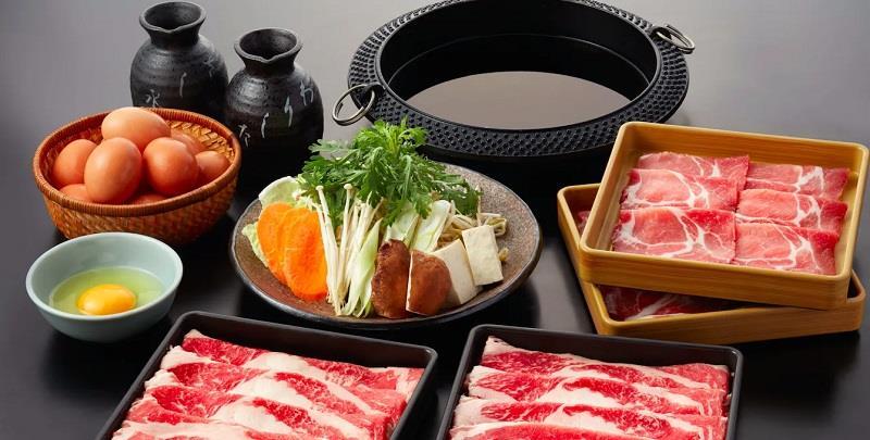 Sukiyaki Ingredients