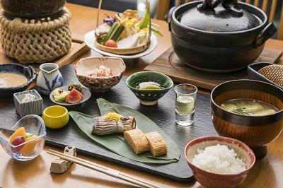 Traditional Japanese Breakfast Set