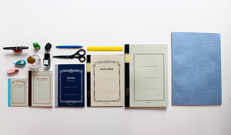 tsubame notebooks in different sizes