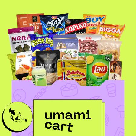 Snacks, sucreries et boissons japonais - Umami Snack