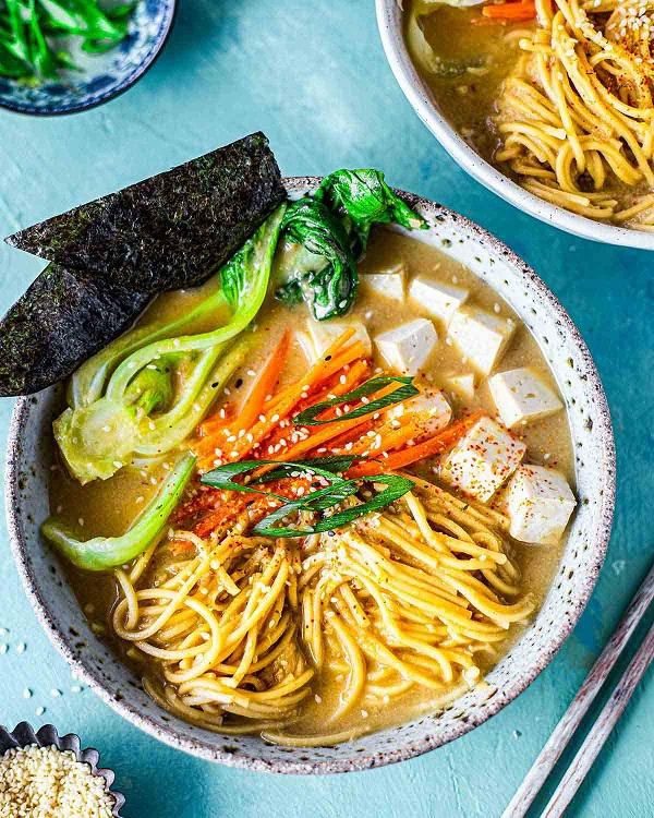 Vegetarian Japanese Ramen