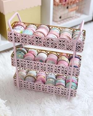 Washi Tape Basket Rack