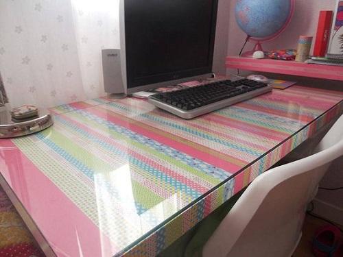 Washi Tape Desk