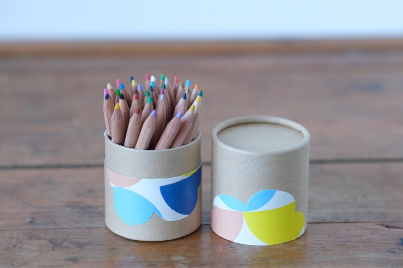Washi Tape Pencil Holder