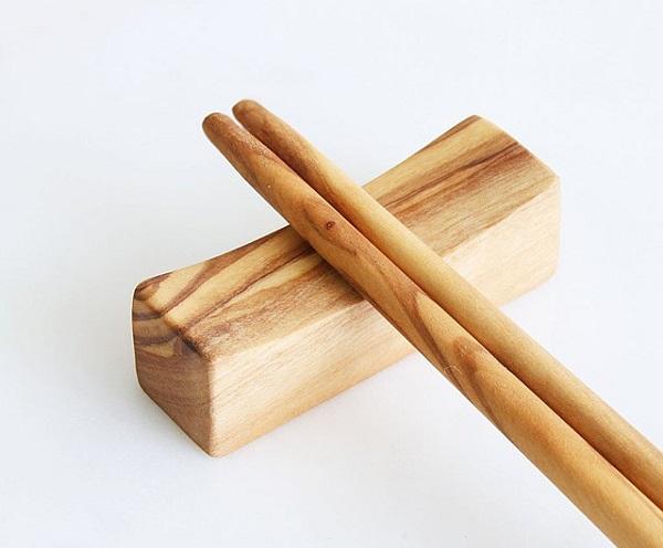 Wooden Chopstick holder
