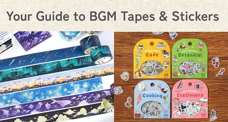 What is BGM? A Guide to Japan’s Dreamiest Masking Tape & Sticker Brand