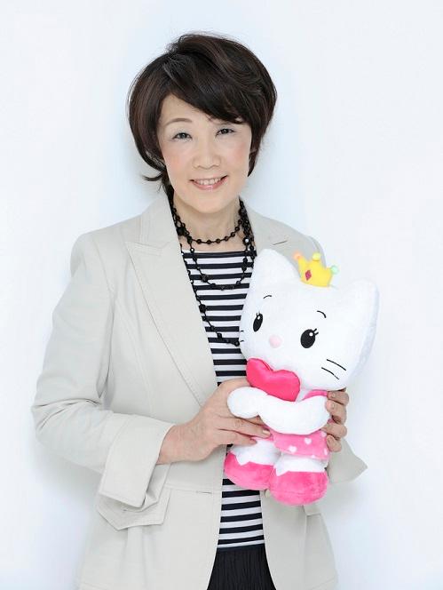 Yuko Shimizu with Hello Kitty