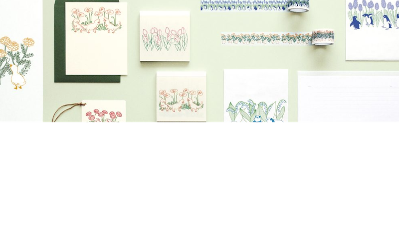 PETIT ET GRAND stationery series