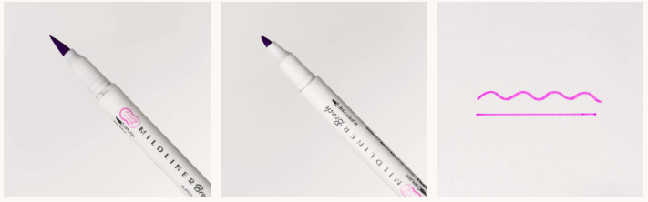 ZEBRA Mildliner Brush