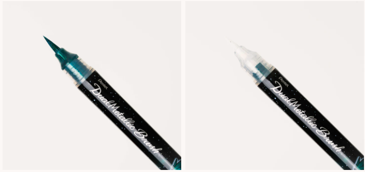 PENTEL Dual Metallic Brush