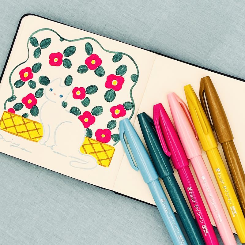 PENTEL Fude Touch Sign Pen