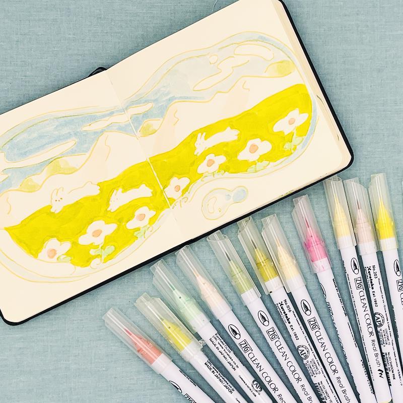 KURETAKE Clean Color Real Brush