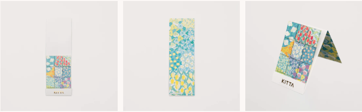 KING JIM KITTA Special Collection Garden, illustrated by Miyashita Nodoka