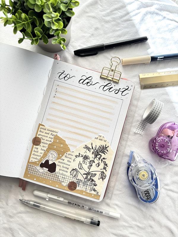 Raffie Journal Spread