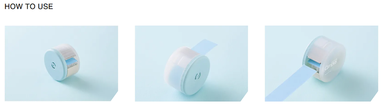 Campus Roll Sticky Notes (Kokuyo)