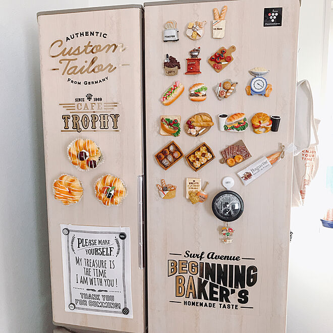 Washi Tape Fridge Art