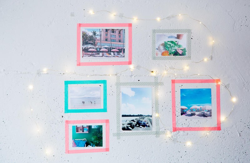 Washi Tape Picture Frame