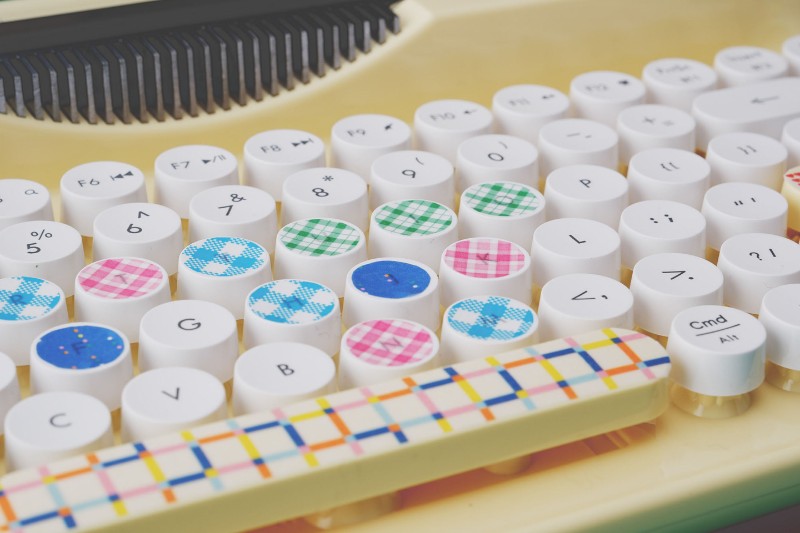 Washi Tape keyboard