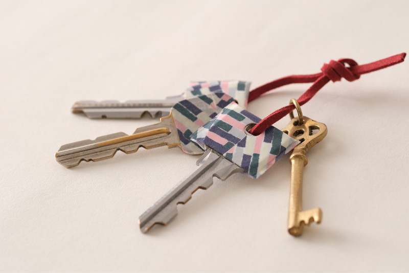 Washi Tape Keys