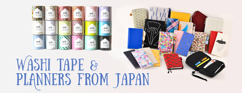 The world of Japanese washi tape and planners