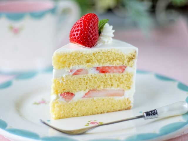 Le fameux shortcake japonais à la fraise