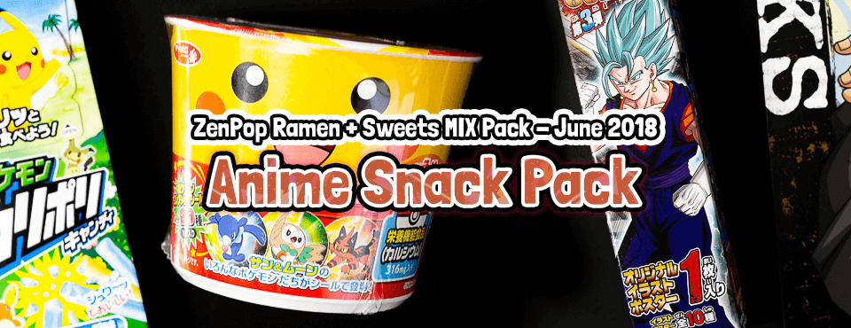 Anime Snack Pack - Released in June 2018