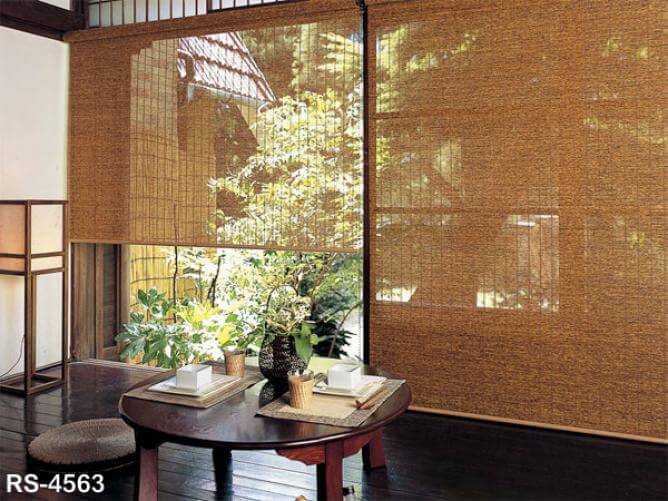 Sudare (screens) are perfect for cooling a room in summer