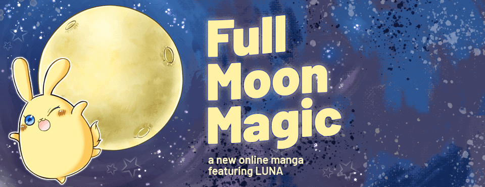 Full Moon Magic - Nouveau Manga de notre mascotte Luna