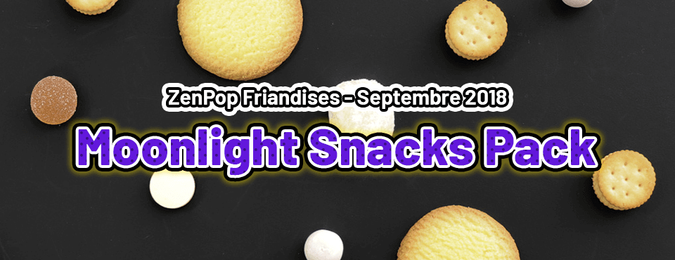 Moonlight Snacks - Friandises Septembre 2018
