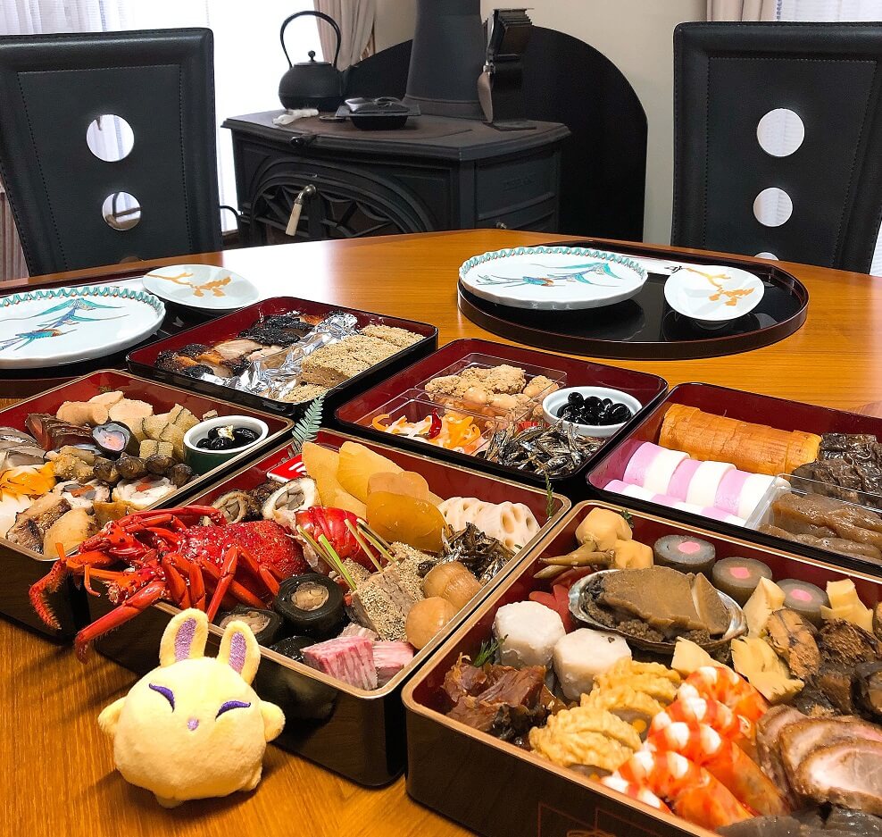 Osechi ryori for oshogatsu (Japanese New Year)