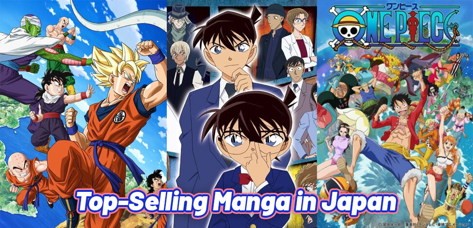 Les 6 Mangas les plus vendus au Japon