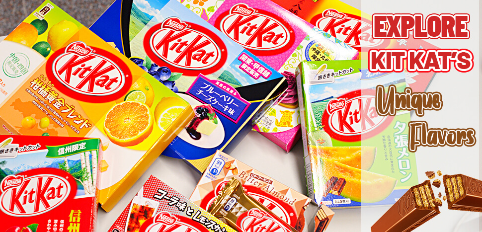 Explore Kit Kat’s Unique Flavors