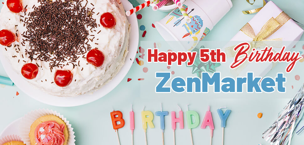 Joyeux Anniversaire ZenMarket !