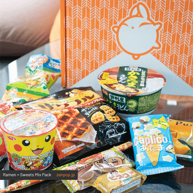 ZenPop's May Brunch Ramen + Sweets Mix Pack