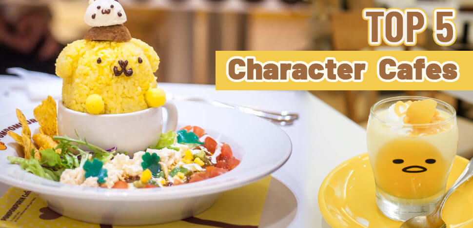 Top 5 Character Cafes in Osaka