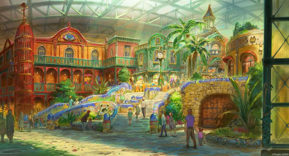 Ghibli Theme Park concept design