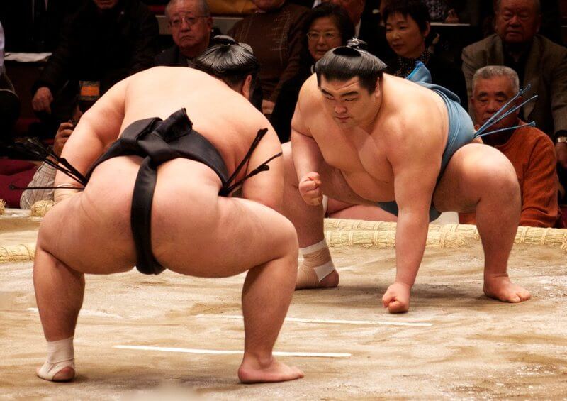 Honbasho or sumo tournament