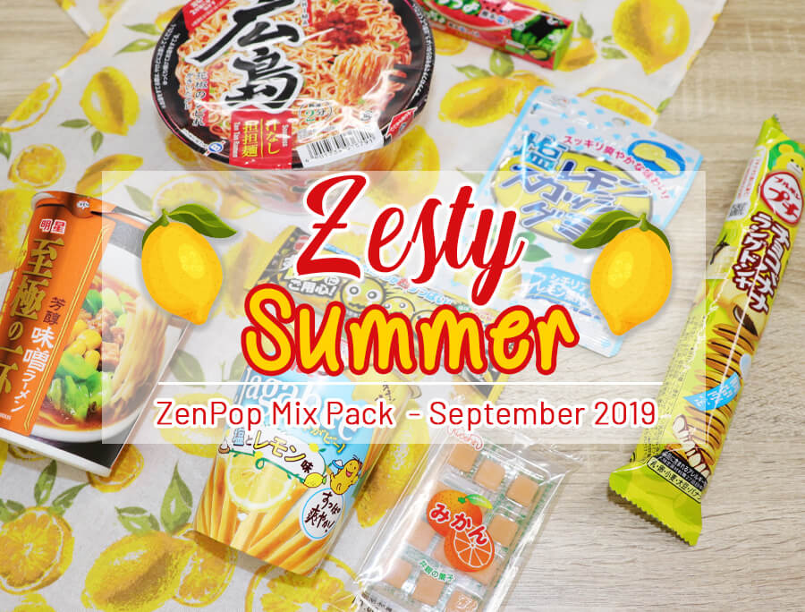 ZenPop's Zesty Summer Ramen + Sweets Mix Pack