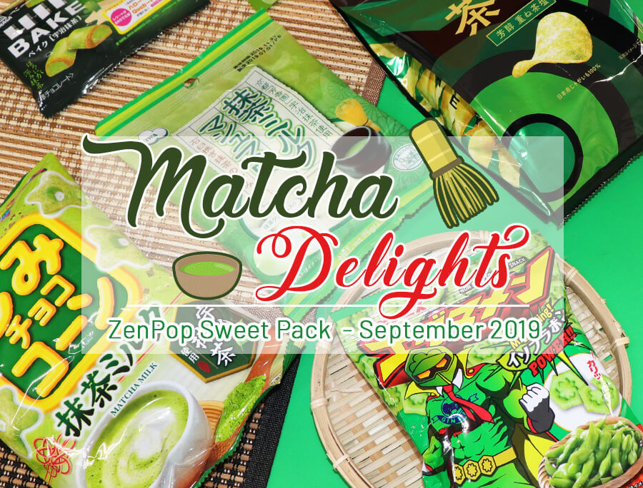 ZenPop's Matcha Delights Sweets Pack