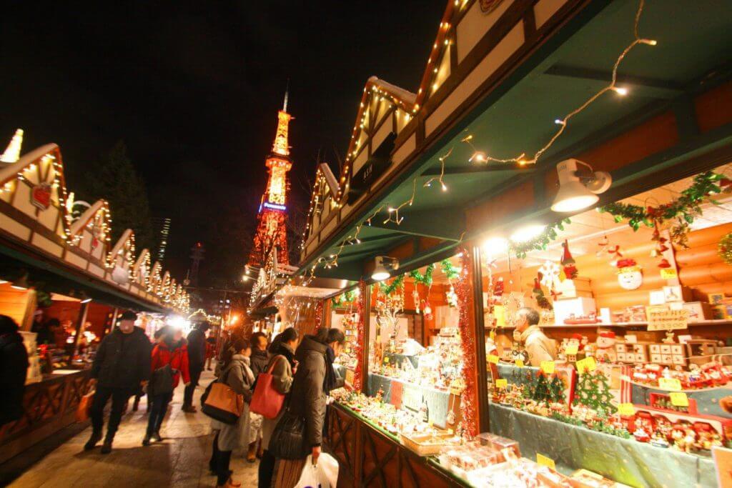 Christmas Market in Sapporo, Hokkaido