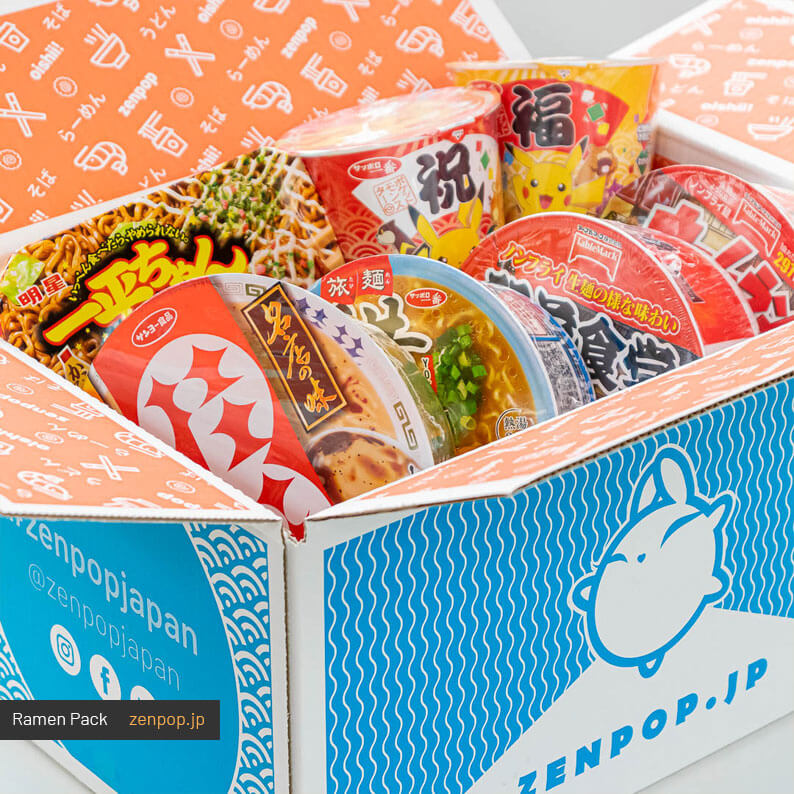 ZenPop Ramen - Box mensuelles du Japon