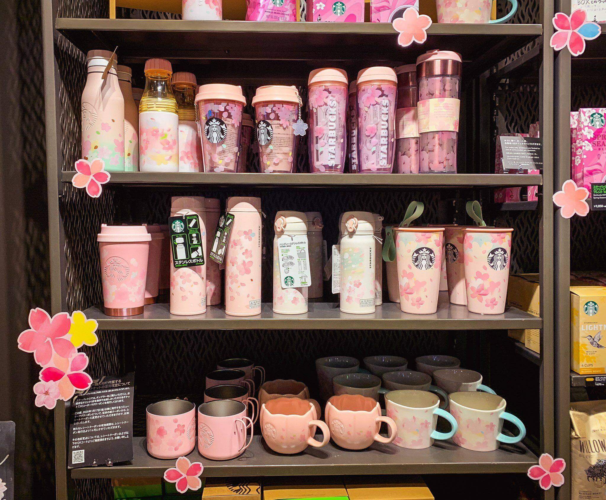 Starbucks Japan's brand new SAKURA merchandise collection