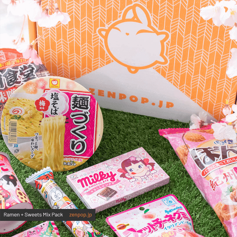 ZenPop's Japanese Ramen + Sweets Mix Pack