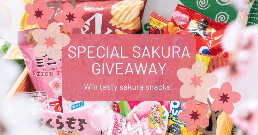 Special Sakura Season Snacks Giveaway!